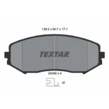 TEXTAR 2434601 Juego de pastillas de freno