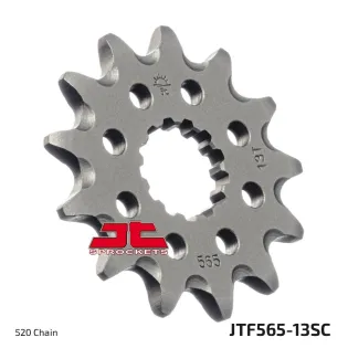 Corona moto JT Sprockets de acero de 13 dientes JTF565.13SC