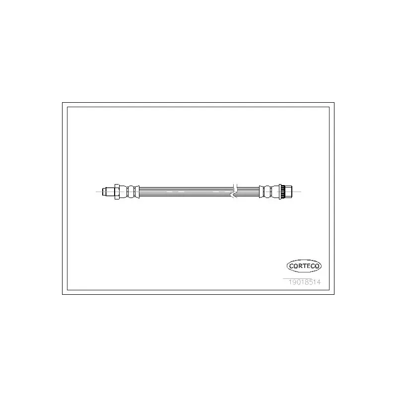 CORTECO 19018514 Tubo flexible de frenos