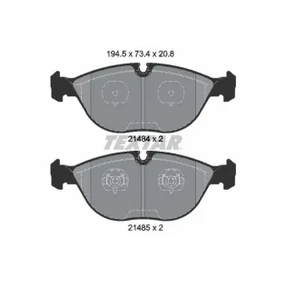 TEXTAR 2148401 Juego de pastillas de freno