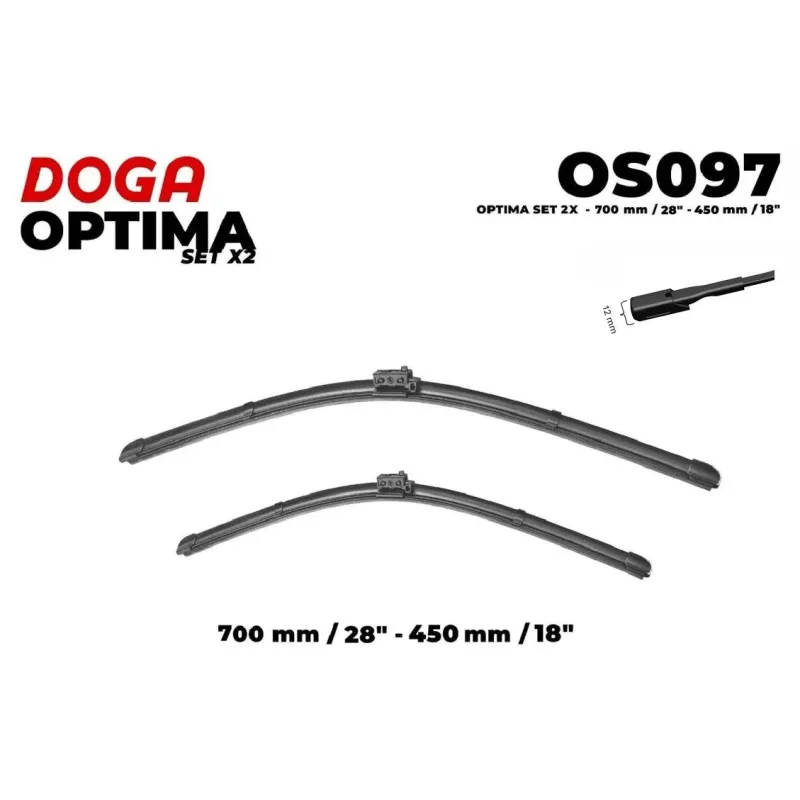 DOGA OS097 Limpiaparabrisas
