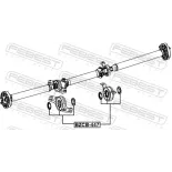 FEBEST BZCB-447 Cojinete, soporte intermedio del árbol de transmisión