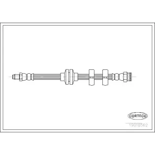 CORTECO 19018562 Tubo flexible de frenos