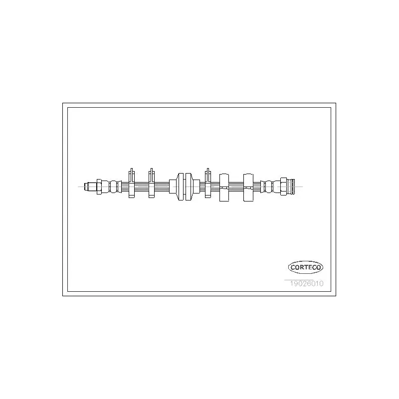 CORTECO 19026010 Tubo flexible de frenos