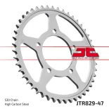 Corona moto JT Sprockets de acero de 47 dientes JTR829.47