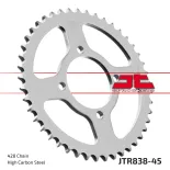 Corona moto JT Sprockets de acero de 45 dientes JTR838.45