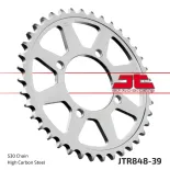 Corona moto JT Sprockets de acero de 39 dientes JTR848.39