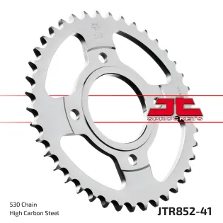 Corona moto JT Sprockets de acero de 41 dientes JTR852.41