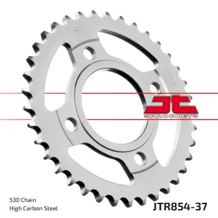 Corona moto JT Sprockets de acero de 37 dientes JTR854.37