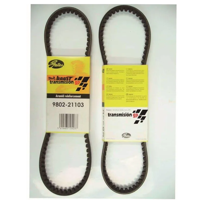 Correa para moto Peugeot VRX Gates 9802 21103