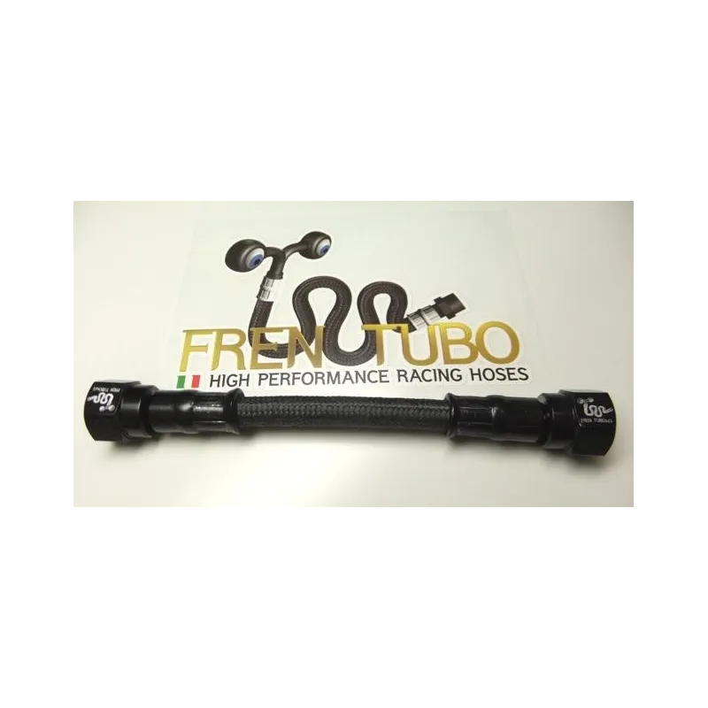 Tubo de moto Carbotec 100mm negro FrenTubo A09C0100