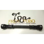 Tubo de moto Carbotec 100mm negro FrenTubo A09C0100