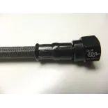 Tubo de moto Carbotec 100mm negro FrenTubo A09C0100