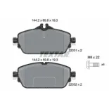 TEXTAR 2203102 Juego de pastillas de freno