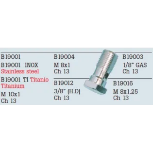 Tornillo zincado FrenTubo B19001