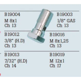 Tornillo zincado FrenTubo B19003