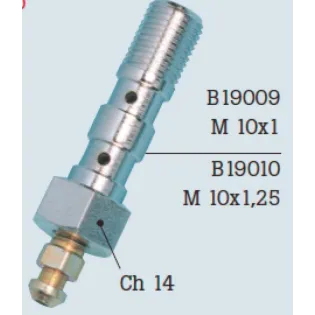 Tornillo doble purgador FrenTubo B19010