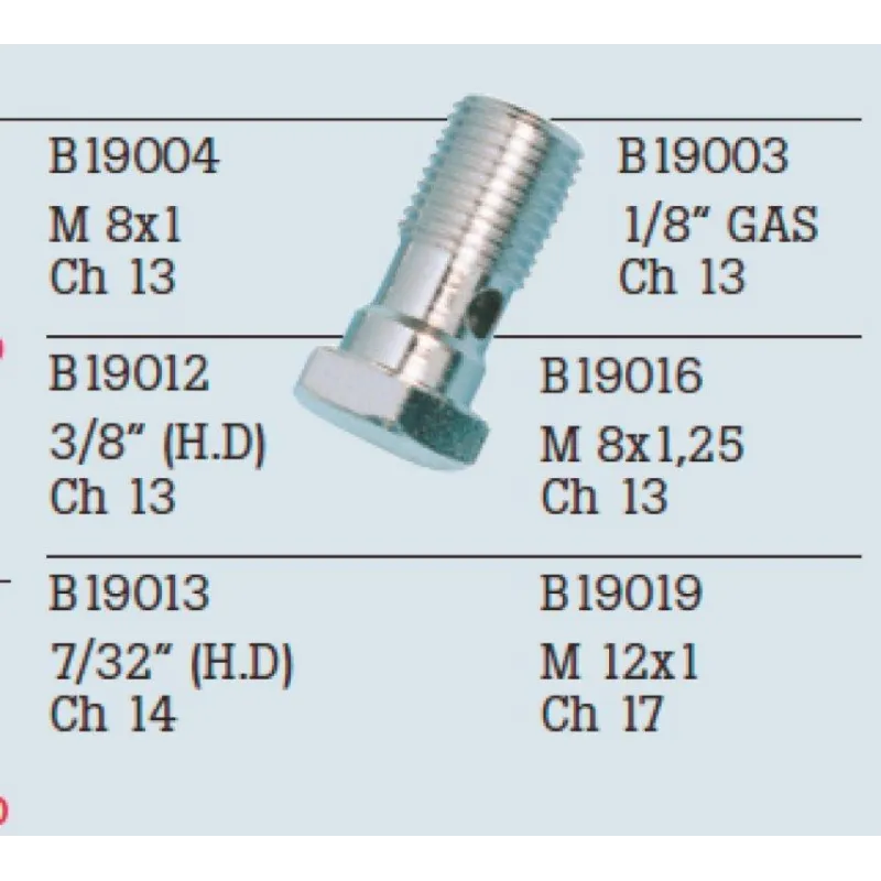 Tornillo zincado FrenTubo B19013