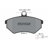 TEXTAR 2016801 Juego de pastillas de freno