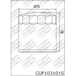 Filtro de aceite Champion para moto COF103101S