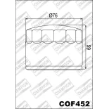 Filtro de aceite Champion para moto COF452