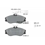 TEXTAR 2113802 Juego de pastillas de freno