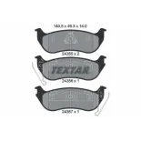 TEXTAR 2435501 Juego de pastillas de freno