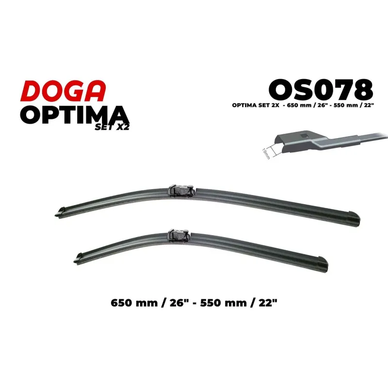 DOGA OS078 Limpiaparabrisas