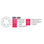 Discos De Freno Tras Aprilia Rs-Tuono - DR069