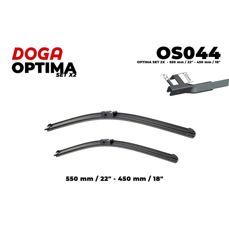 DOGA OS044 Limpiaparabrisas