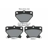 TEXTAR 2352101 Juego de pastillas de freno