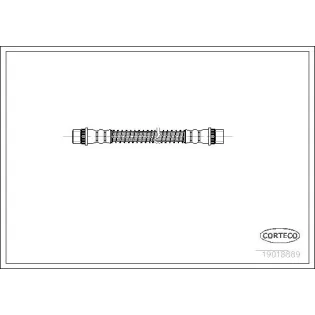 CORTECO 19018889 Tubo flexible de frenos