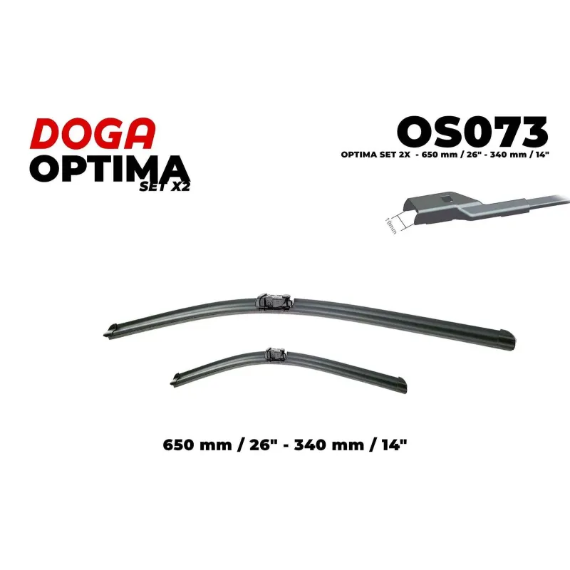 DOGA OS073 Limpiaparabrisas