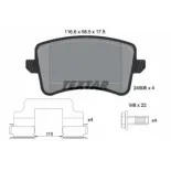 TEXTAR 2460601 Juego de pastillas de freno