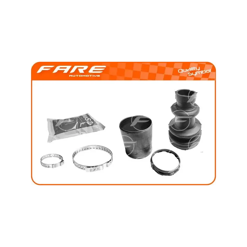 FARE SA K753 Juego de fuelles, árbol de transmisión