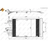NRF 35633 Condensador, aire acondicionado