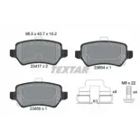 TEXTAR 2341703 Juego de pastillas de freno