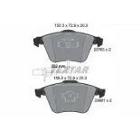 TEXTAR 2376302 Juego de pastillas de freno