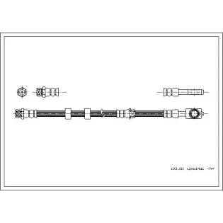 CORTECO 19031632 Tubo flexible de frenos