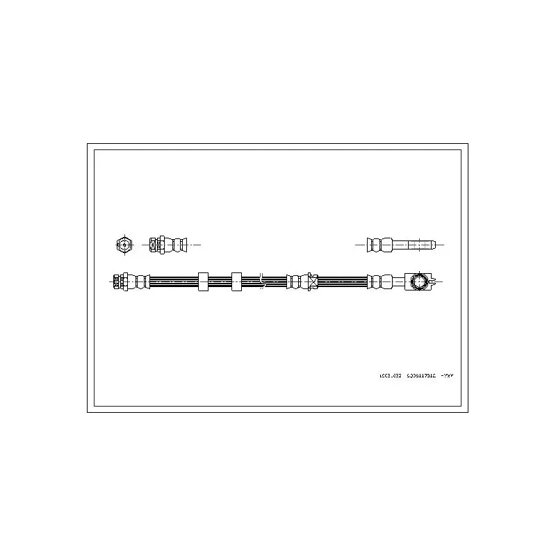 CORTECO 19031632 Tubo flexible de frenos