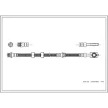 CORTECO 19031632 Tubo flexible de frenos