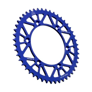 Corona moto JT Sprockets de aluminio de 48 dientes JTA251.48BLU