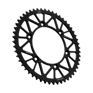 Corona moto JT Sprockets de aluminio de 52 dientes JTA251.52BLK