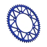 Corona moto JT Sprockets de aluminio de 52 dientes JTA251.52BLU