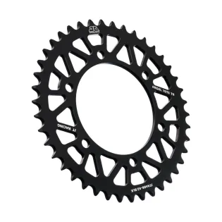 Corona moto JT Sprockets de aluminio de 42 dientes JTA486.42BLK