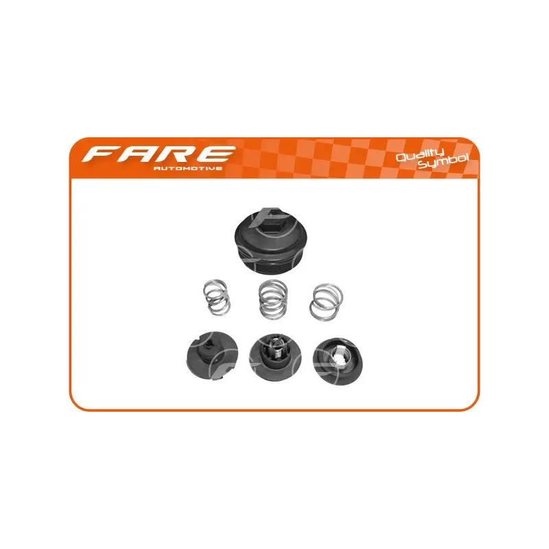 FARE SA 9928 Cubierta, caja filtro de aceite