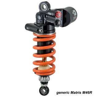 Amortiguador trasero Matris Aprilia Shiver 750 10-16 MA116.2KD