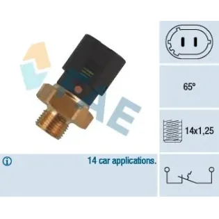 FAE 35700 Interruptor de temperatura, testigo de líquido refrigerante