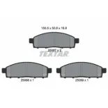 TEXTAR 2508701 Juego de pastillas de freno