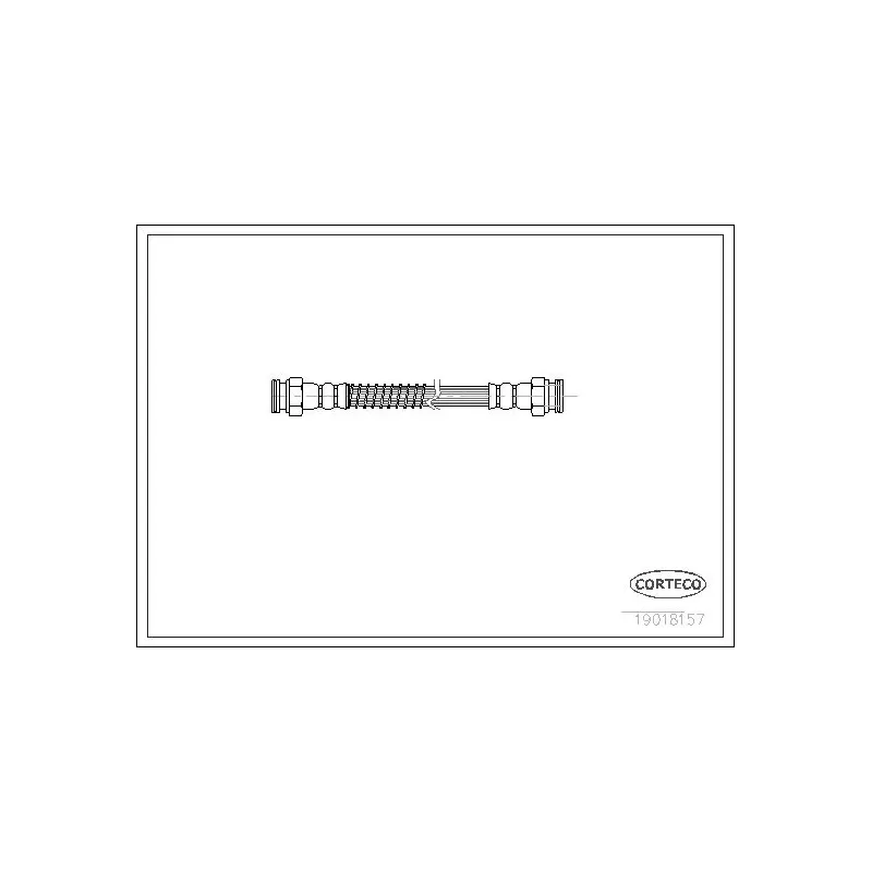 CORTECO 19018157 Tubo flexible de frenos
